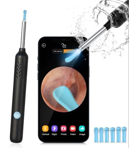 SUNUO N3 Pro wifi Digital LED otoscope ear camera 4.4mm 6 Axis 8MP HD Camera Ear Cleaner