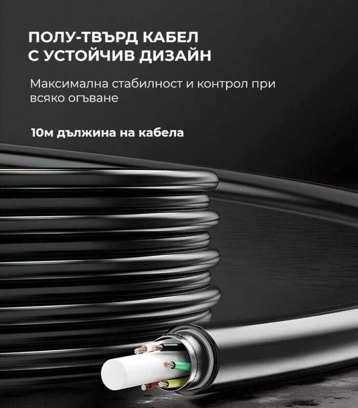 Inskam 103A Endoscope Camera with Auto Focus 2MP 8mm Lens Hard Cable 10 1 - endoscope.bg