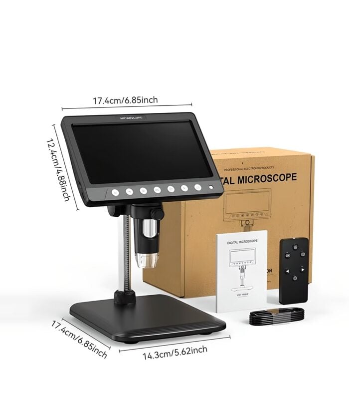 insk330 digital microscope 7inch ips 5mp - endoscope.bg
